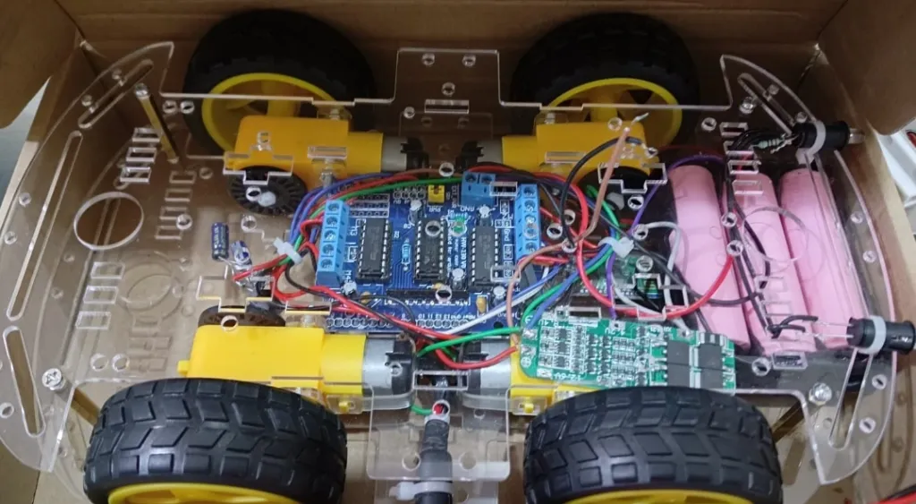 Bluetooth Control Robotic Car