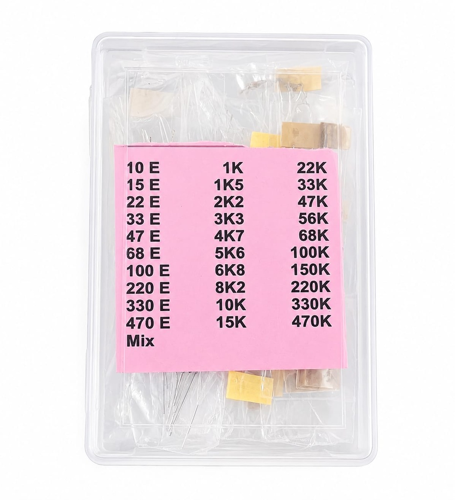 Resisters box 150 pcs.