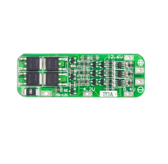 3S 20A BMS 18650 Lithium Battery Protection Board 11.1V 12V 12.6V