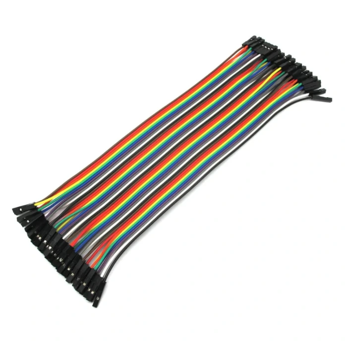 Female to Female Jumper Wire 40pin – 20cm Length