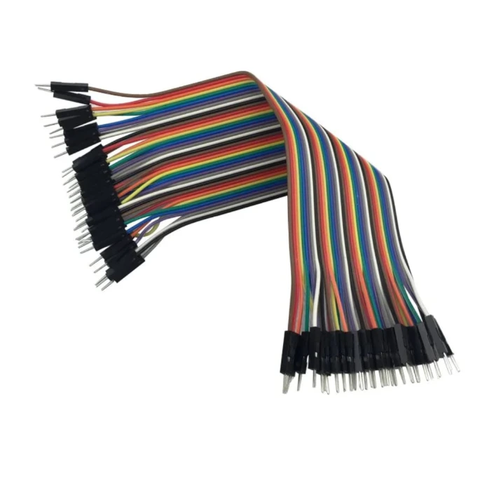 Male to Male Jumper Wire 40pin – 20cm Length