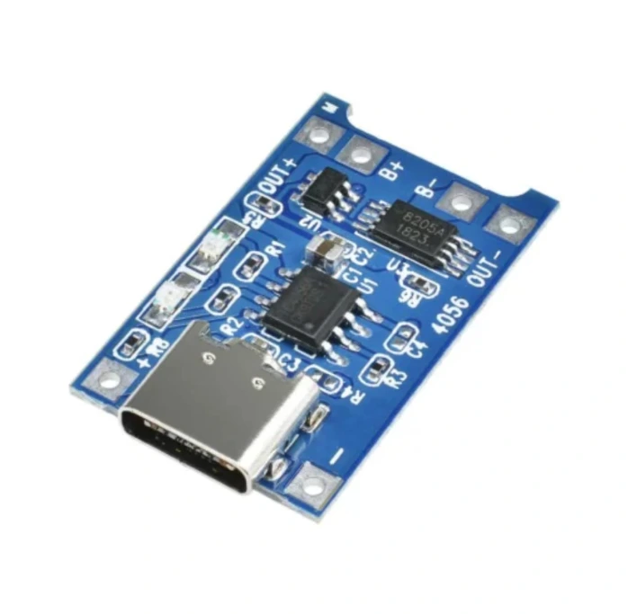 TP4056 1A Li-ion lithium Battery Charging Module With Current Protection – Type C