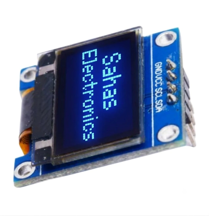0.96 Inch I2C/IIC 128×64 OLED Display Module 4 Pin – Blue Color